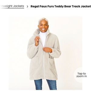 Regal Faux fur  winter coat size large
